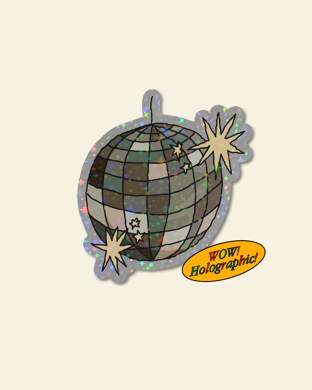 Disco Ball Sticker