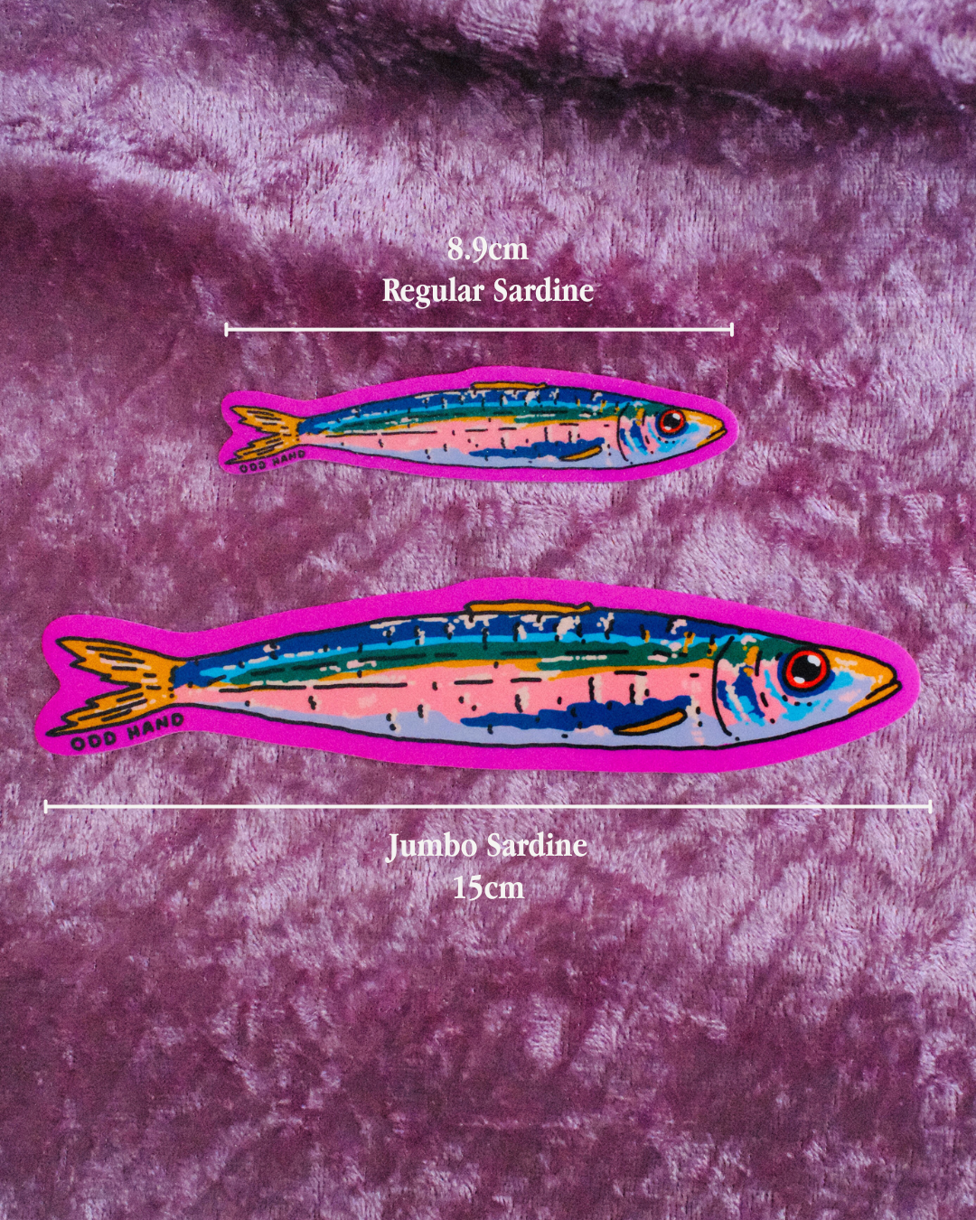 Jumbo Sardine Sticker