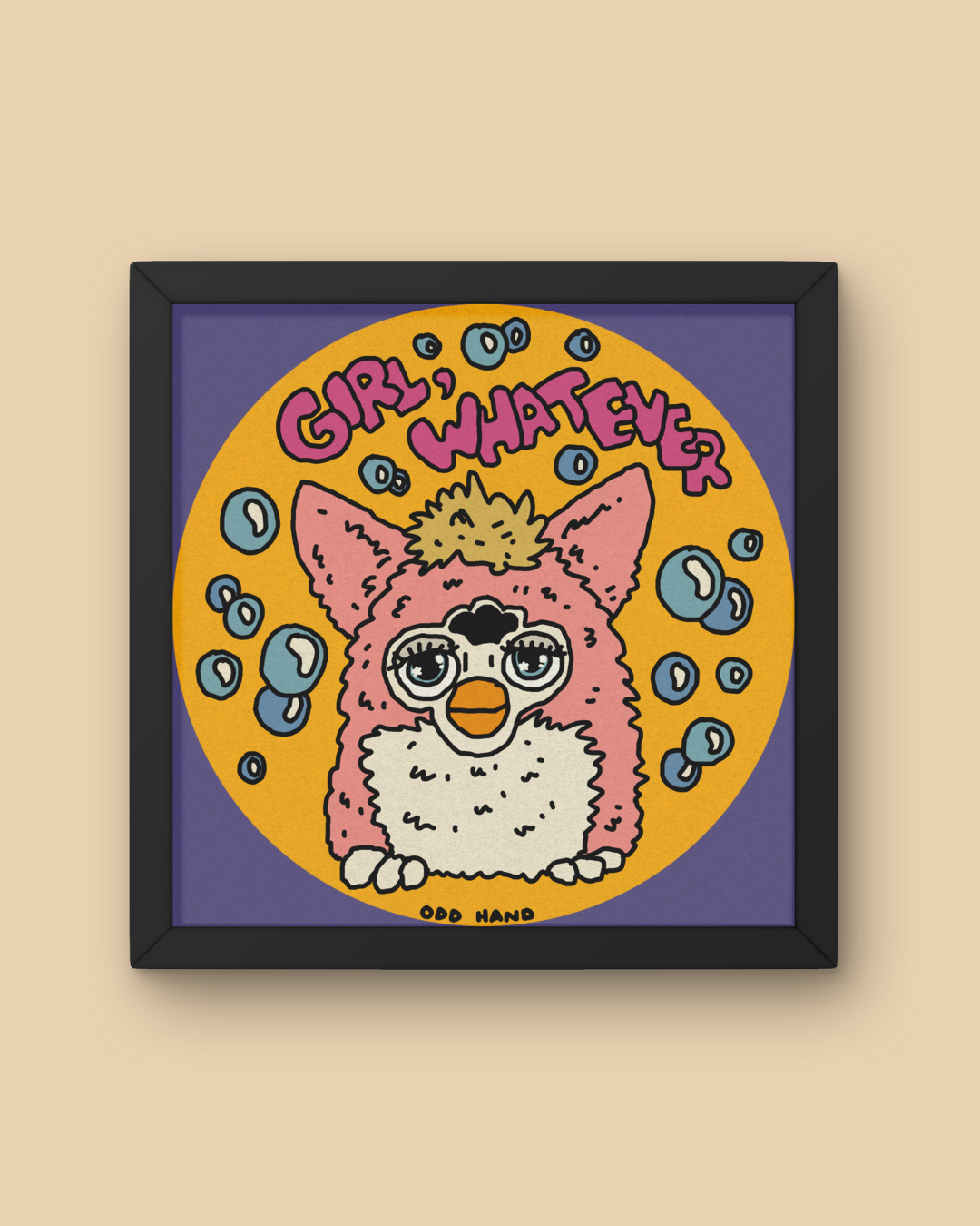 Girl, Whatever Print