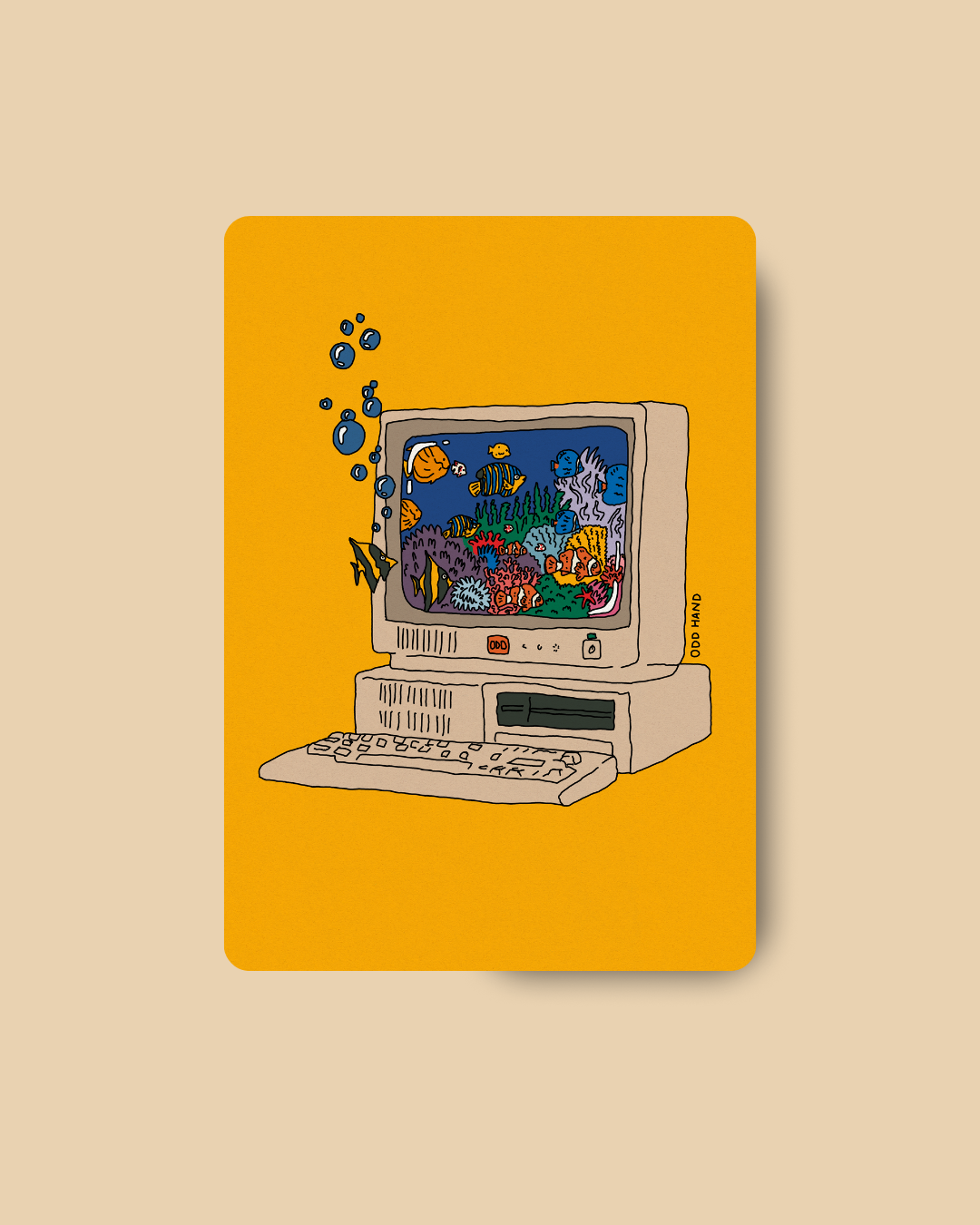 PC Aquarium Postcard