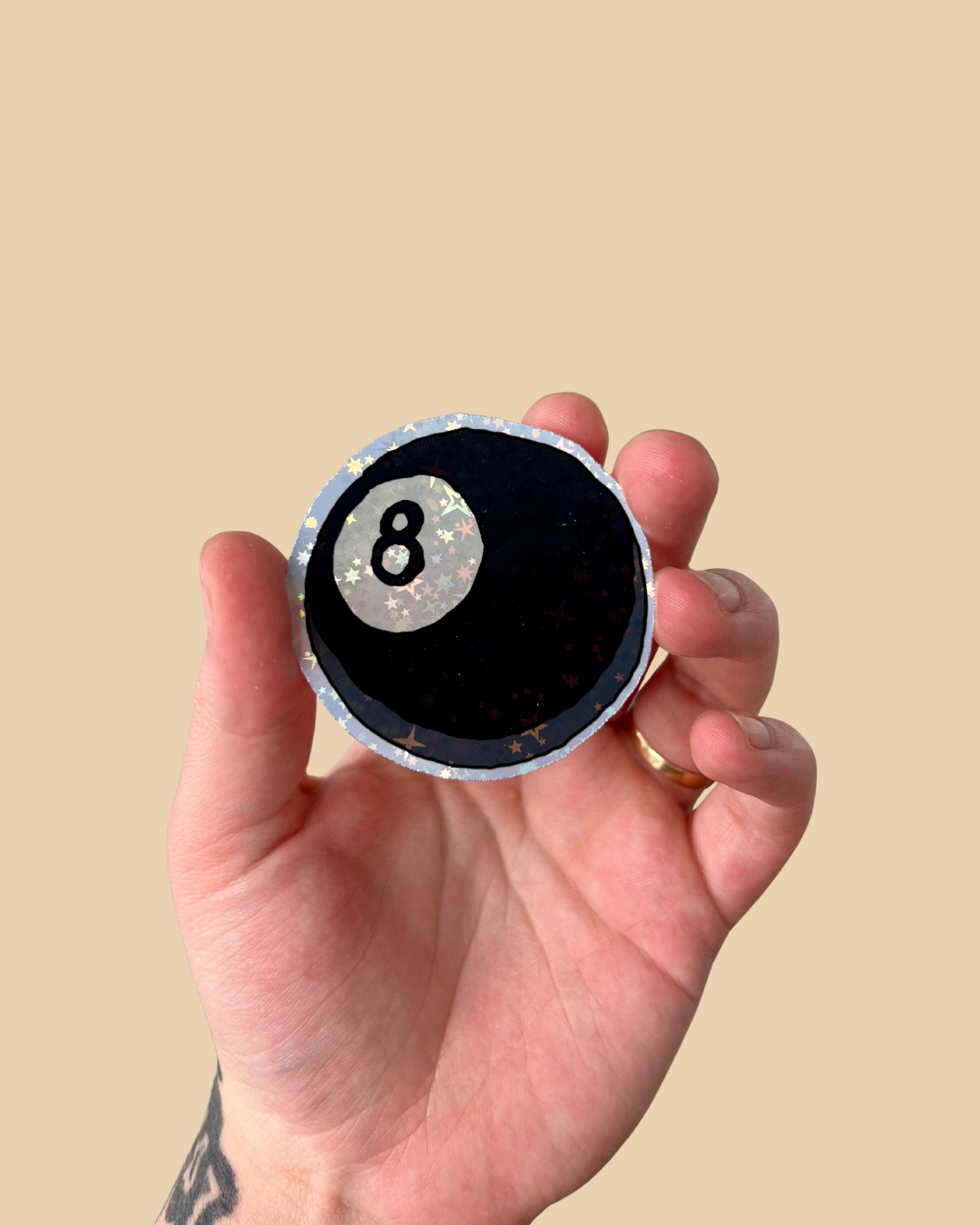 8 Ball Sticker