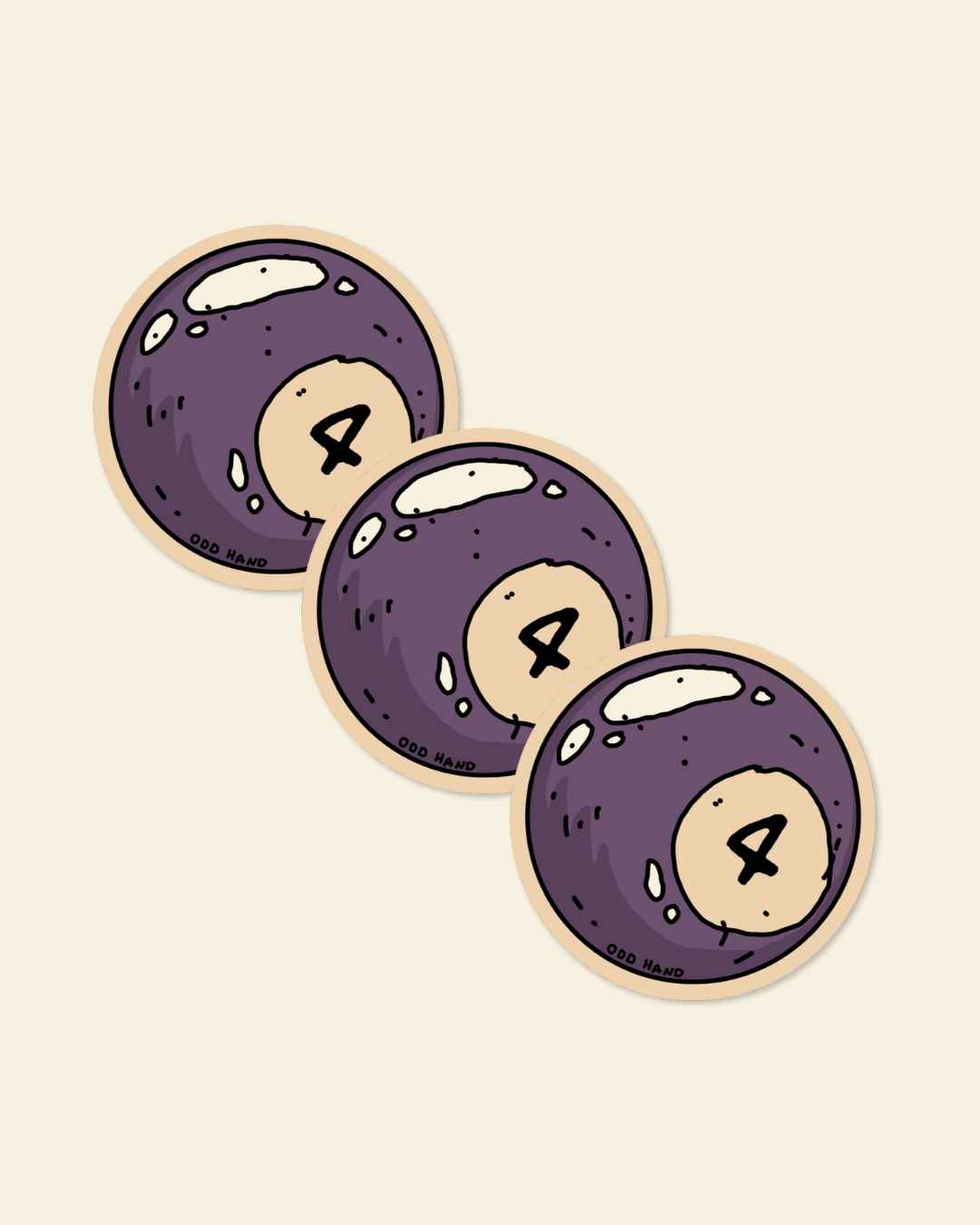 444 Angel Number Pool Balls (3 Pack)