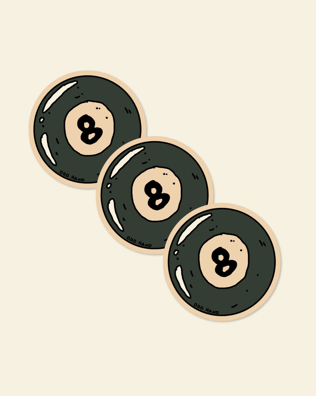 888 Angel Number Pool Balls (3 Pack)