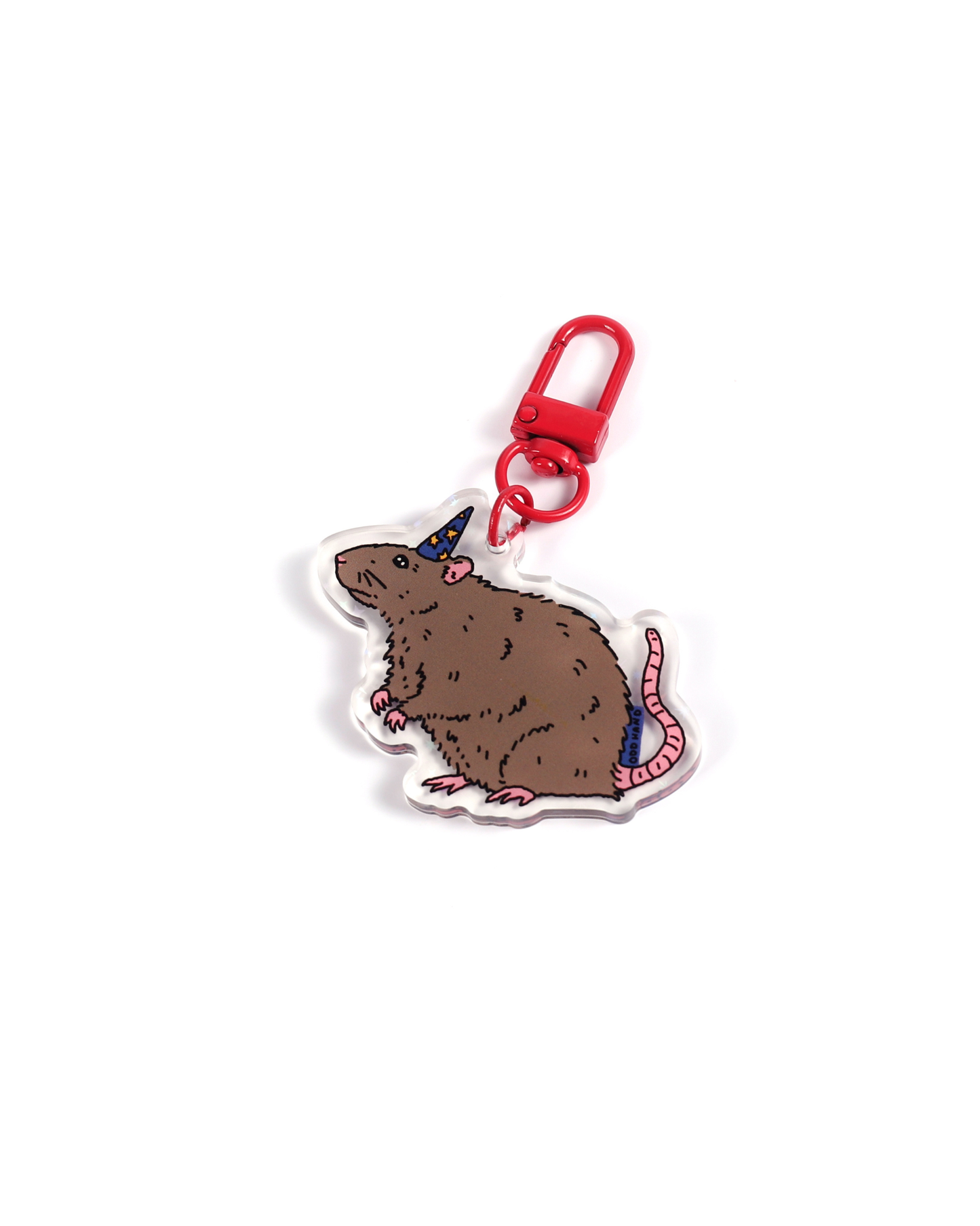 Rat Wizard Keychain