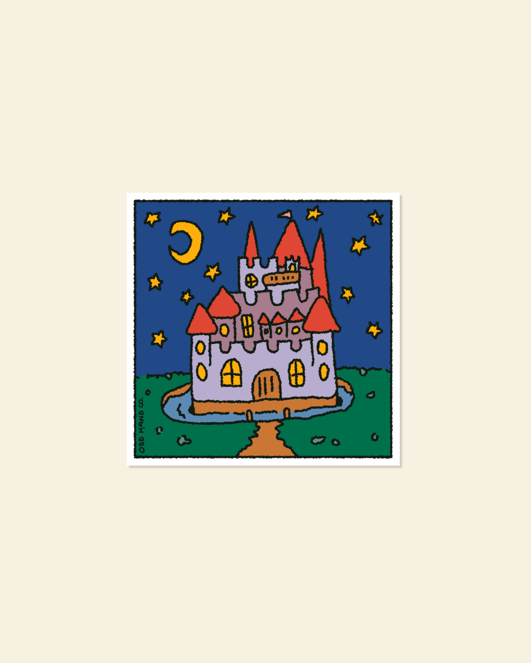 Castle Sticker