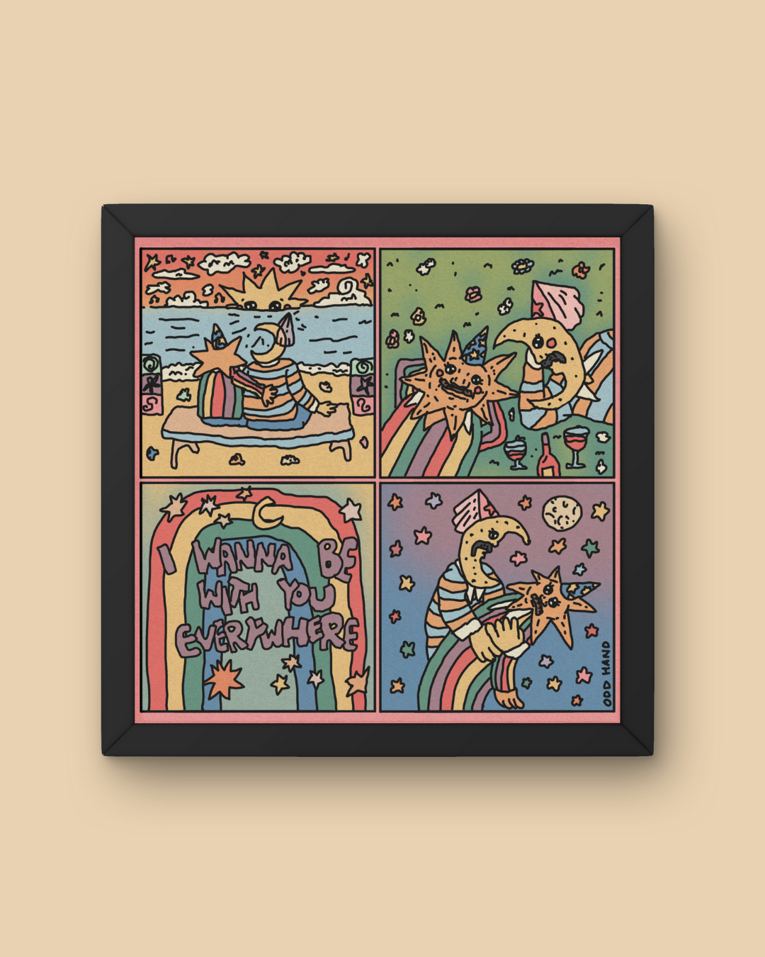 Be With You Everywhere Print