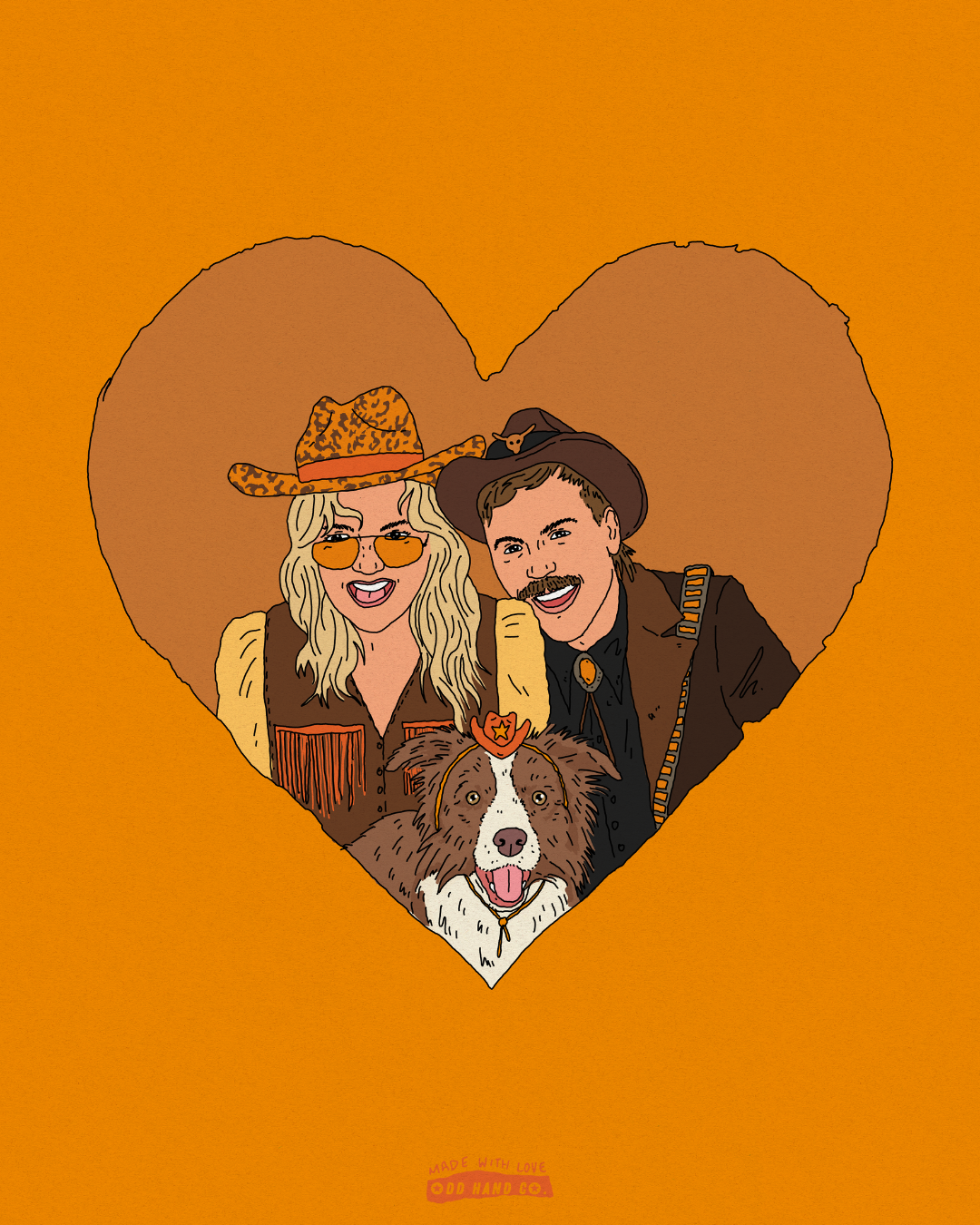 Cowboys-in-a-Heart Portrait
