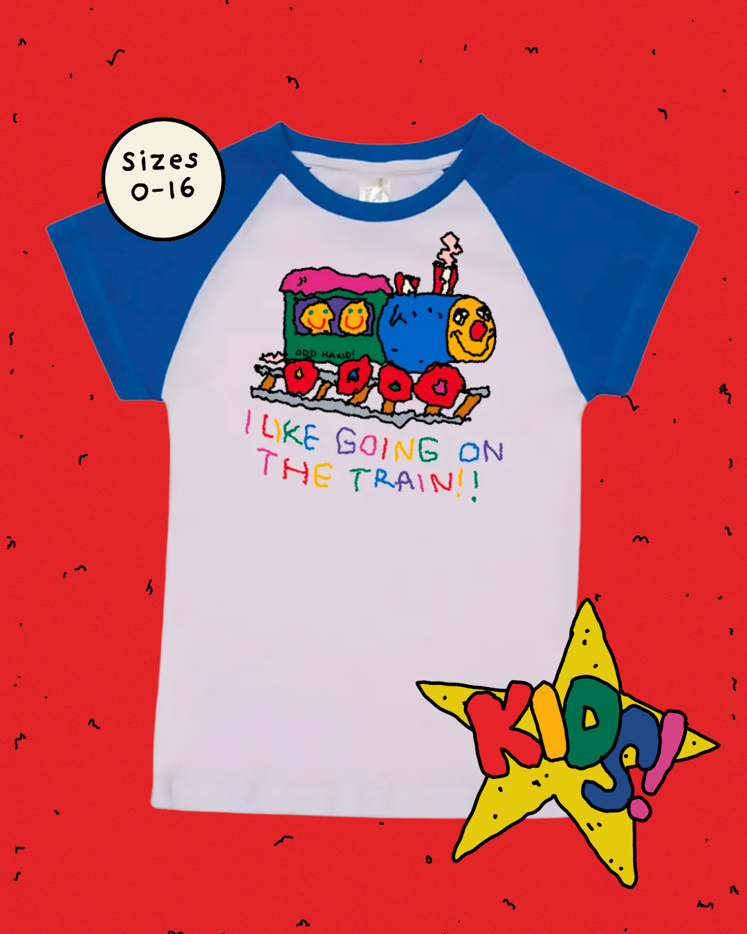 I Like Train Kids T-Shirt