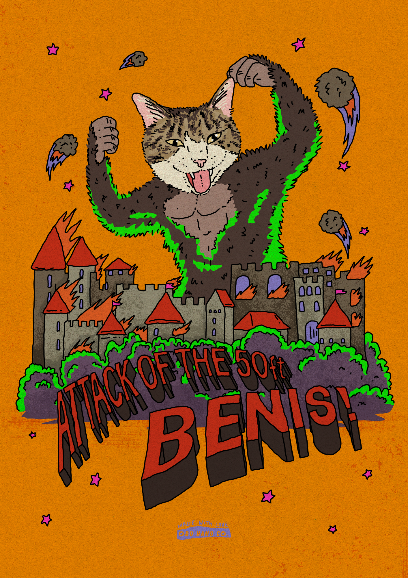 Pet Monster Custom Portrait