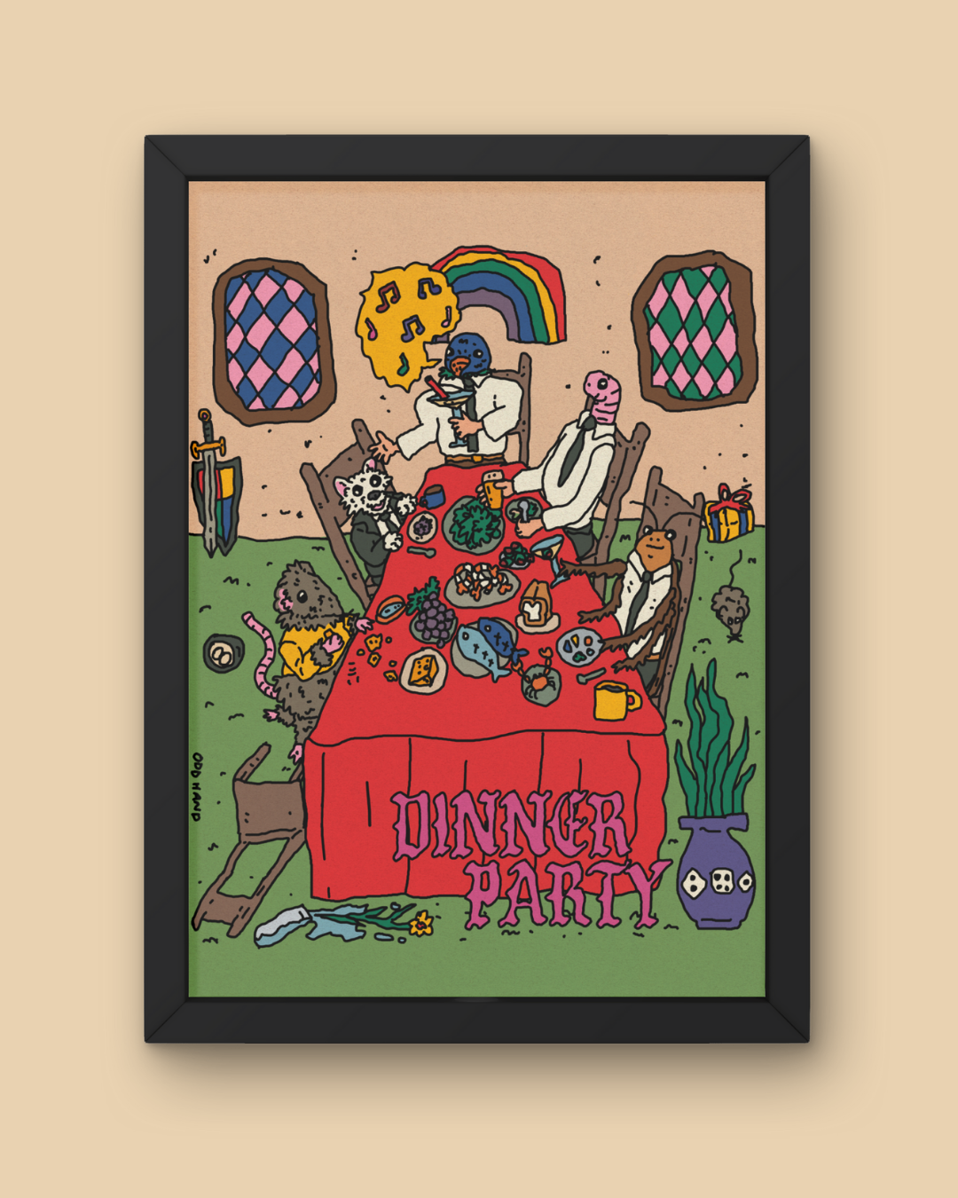 Dinner Party Print