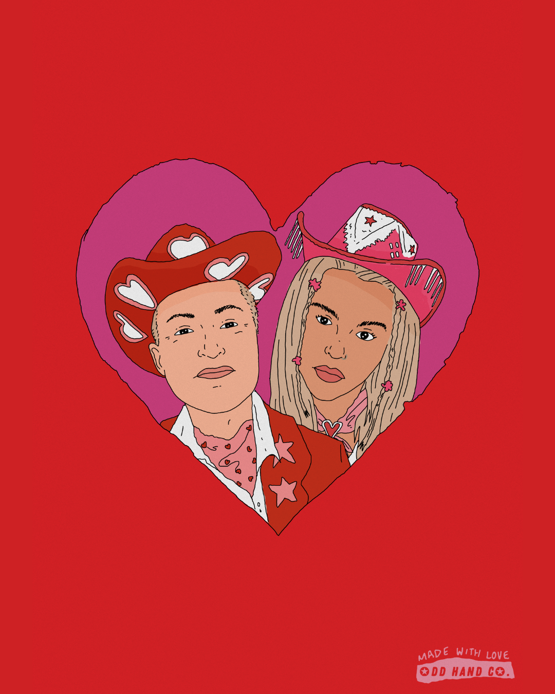 Cowboys-in-a-Heart Portrait