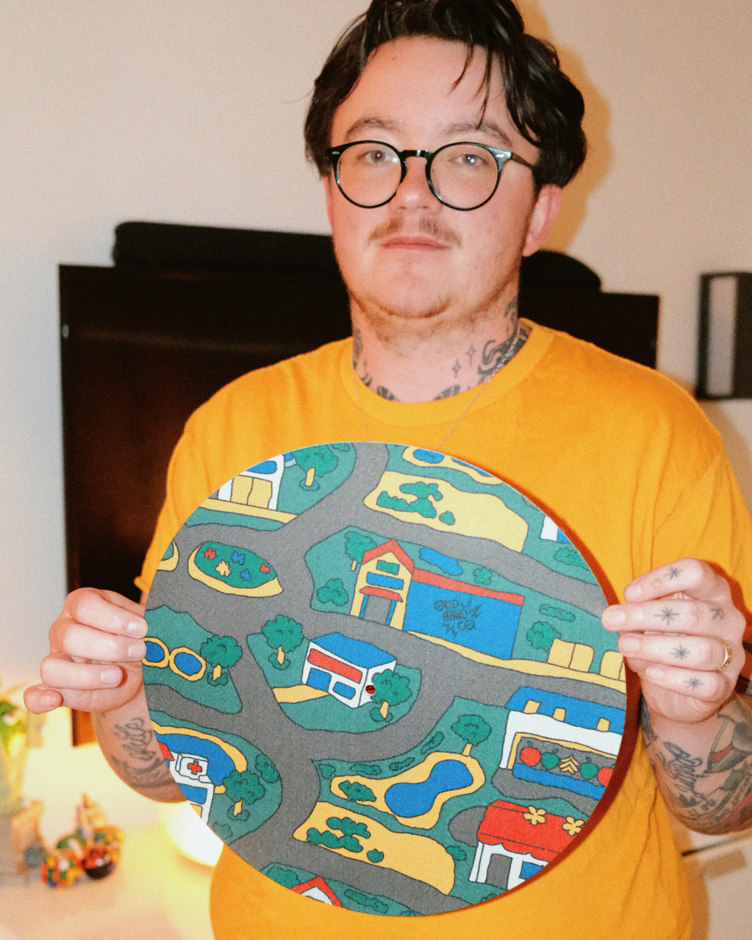 Retro Skrt Skrt Car Carpet Slip Mat