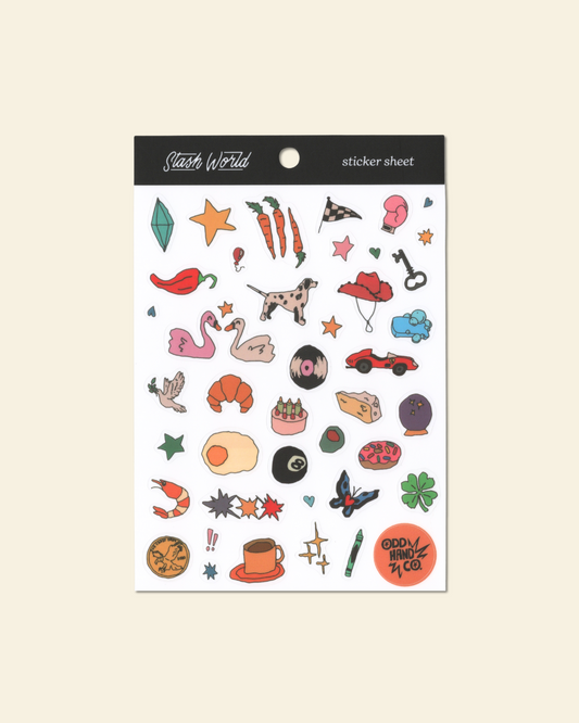 Odd Selection Sticker Sheet