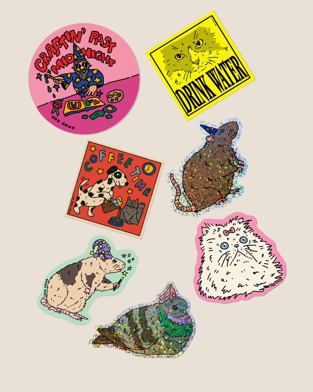 Party Bag Pack (7 Stickers)