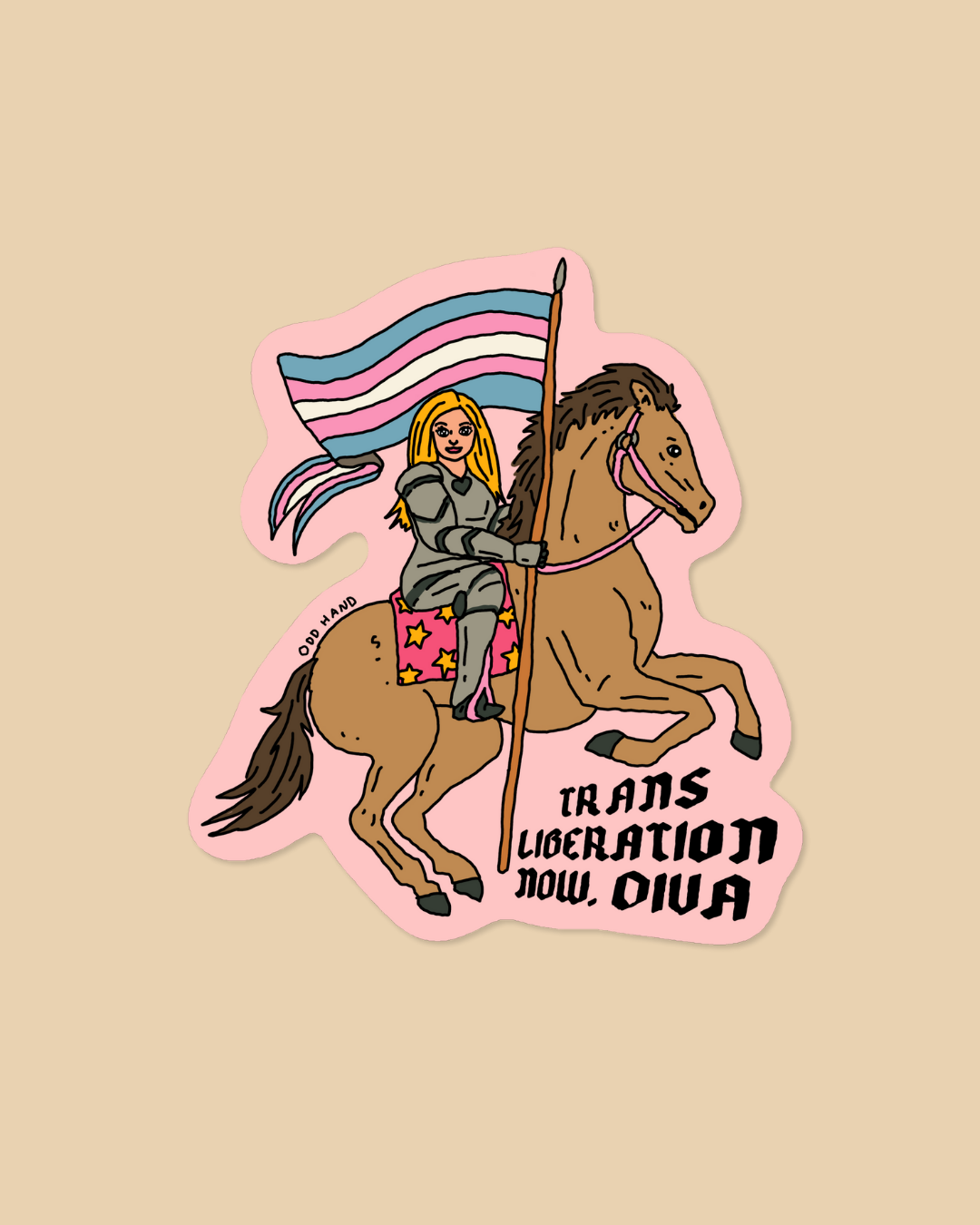 Trans Liberation Diva Sticker