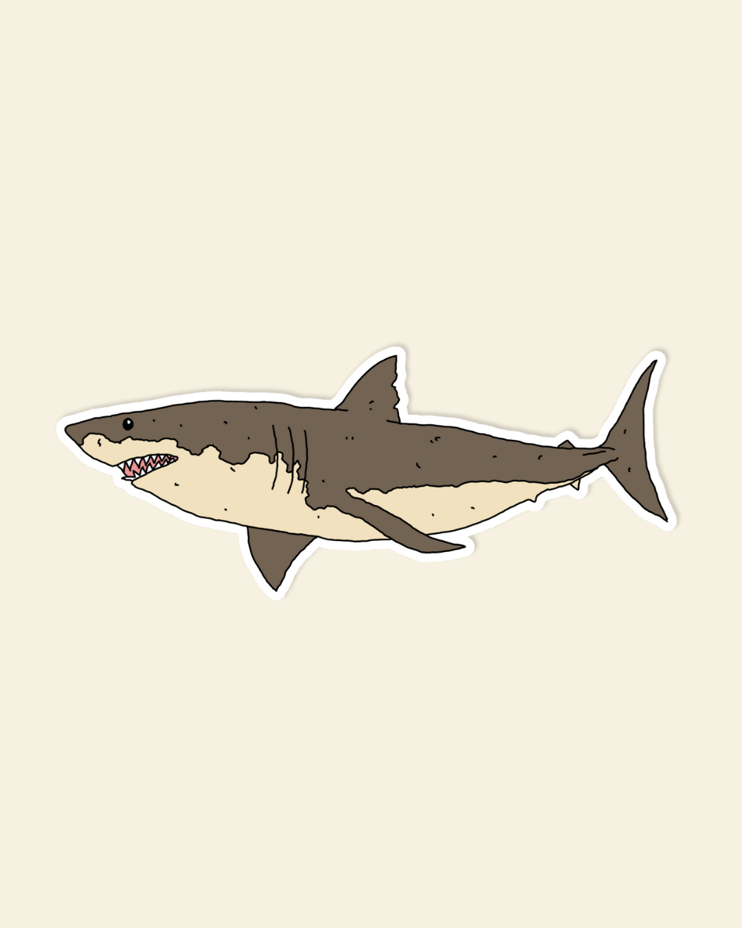 Great White Shark Sticker