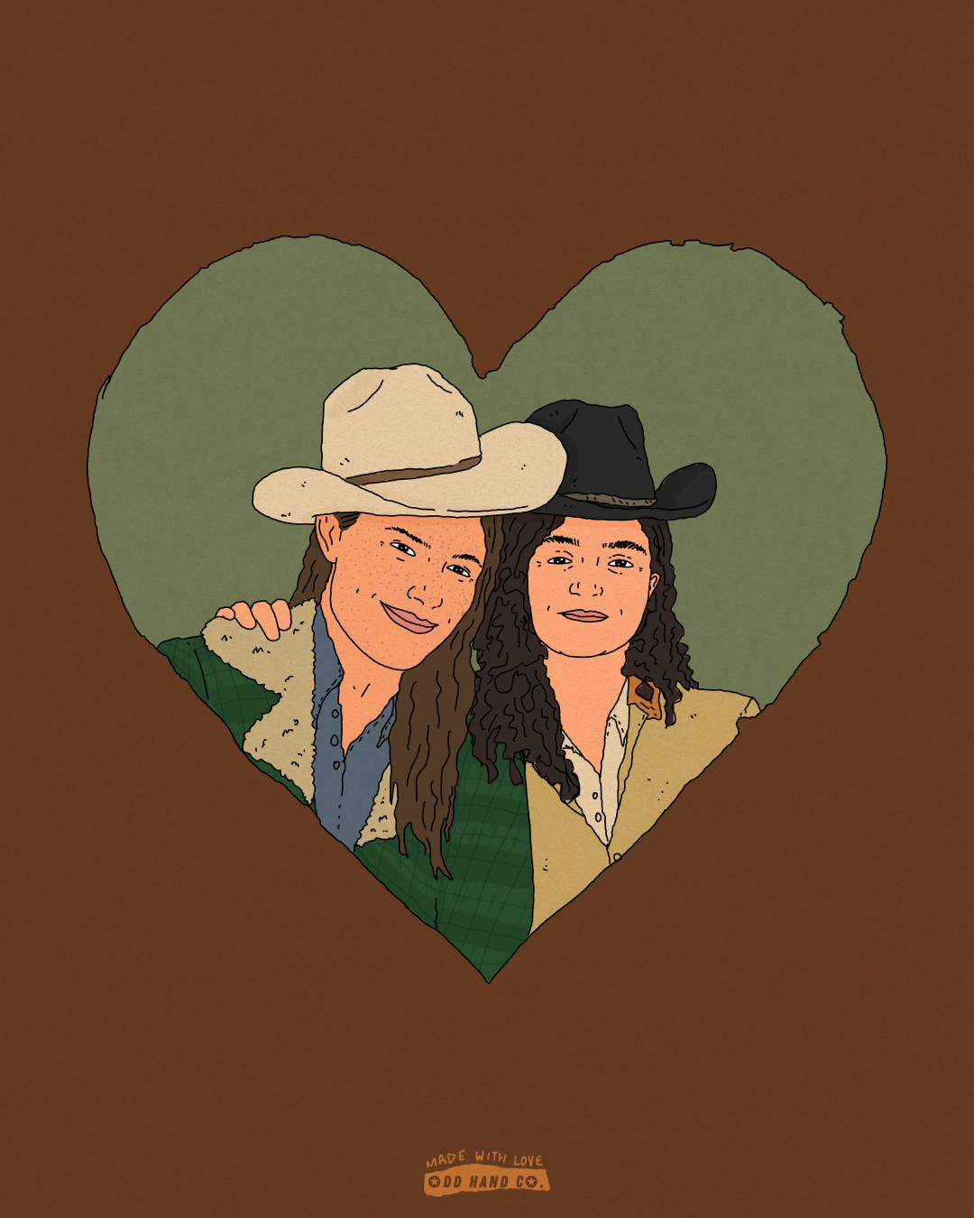 Cowboys-in-a-Heart Portrait