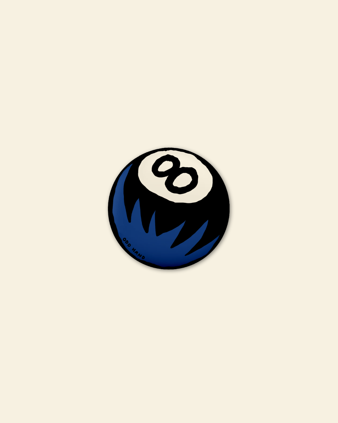 8 Ball Badge