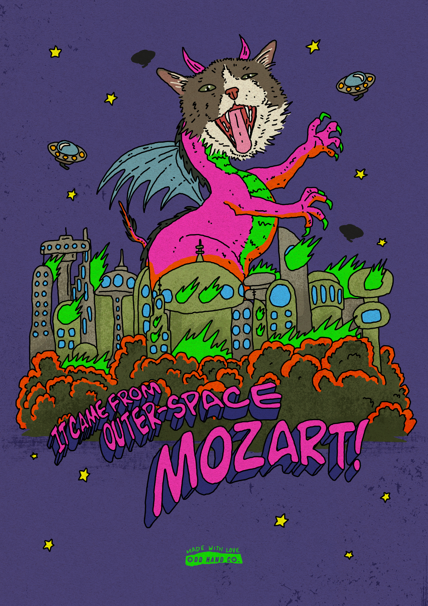 Pet Monster Custom Portrait