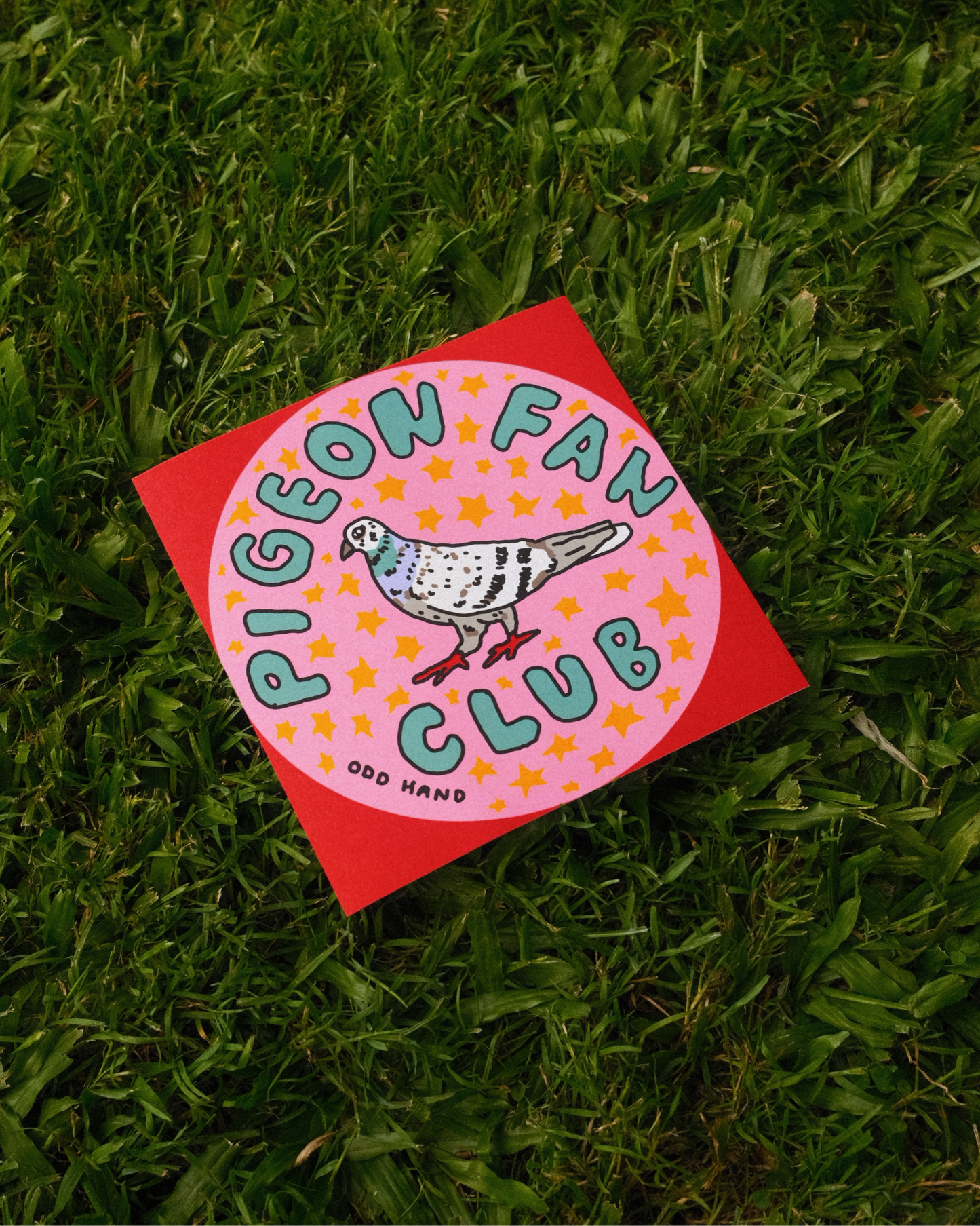 Pigeon Fan Club Print