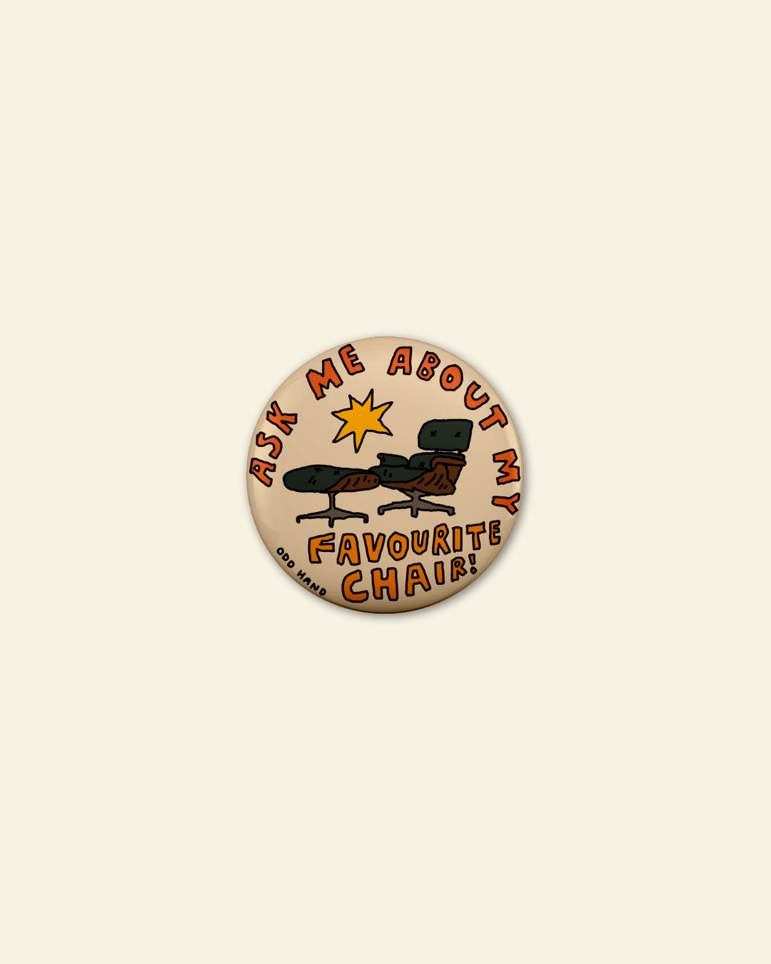 Favourite Chair Badge