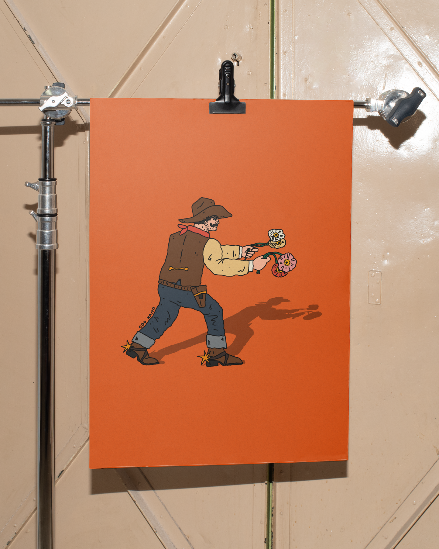 Poppy Cowboy Print