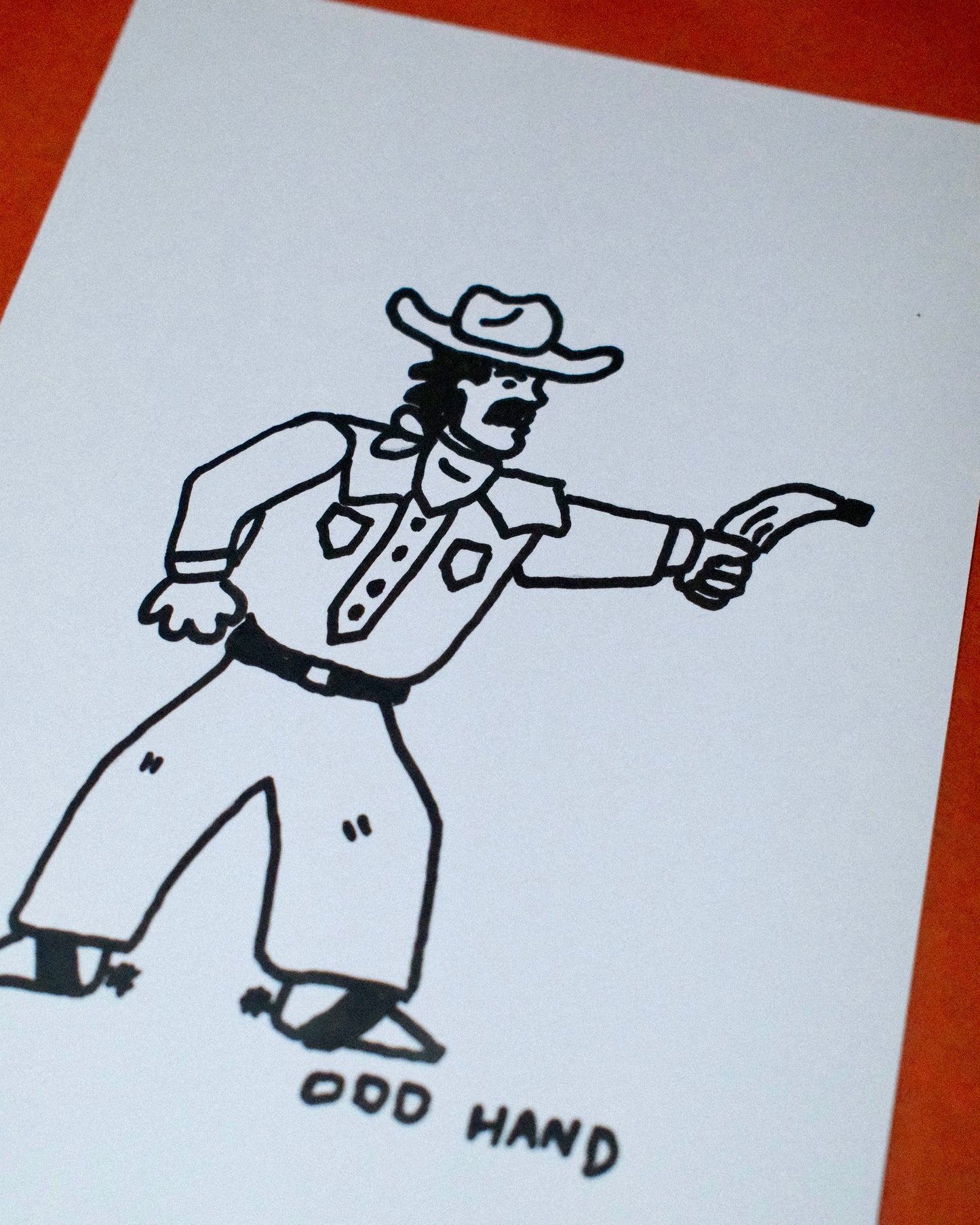 Cowboy 2 - Original Artwork - A6