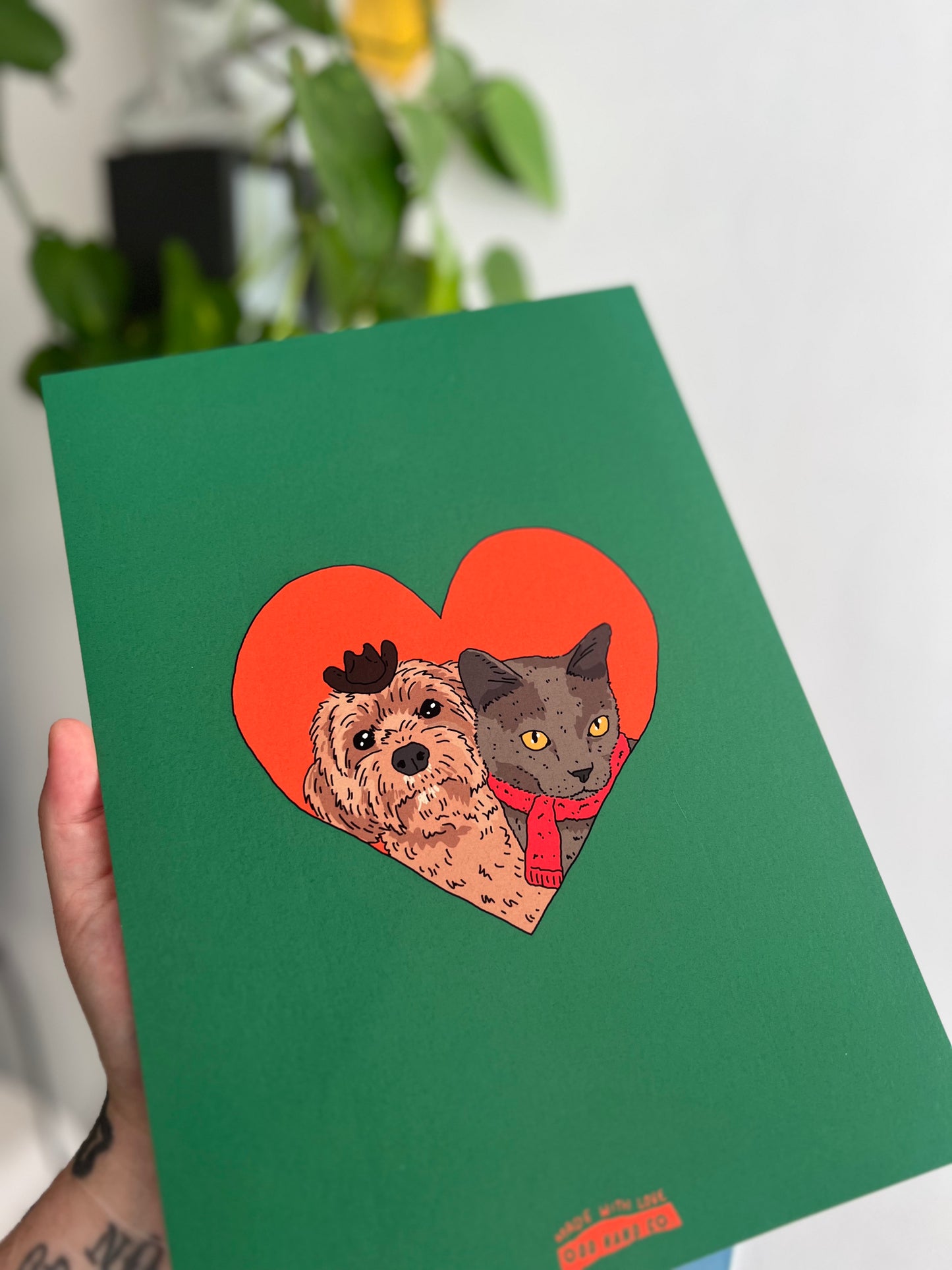 Add on: Printed Version of Your Custom Portrait