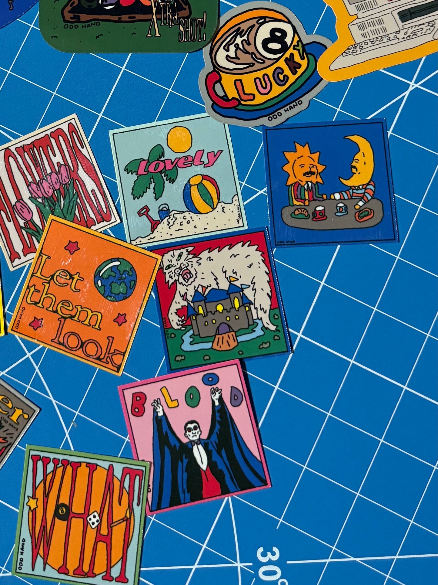 Kitty Castle Sticker