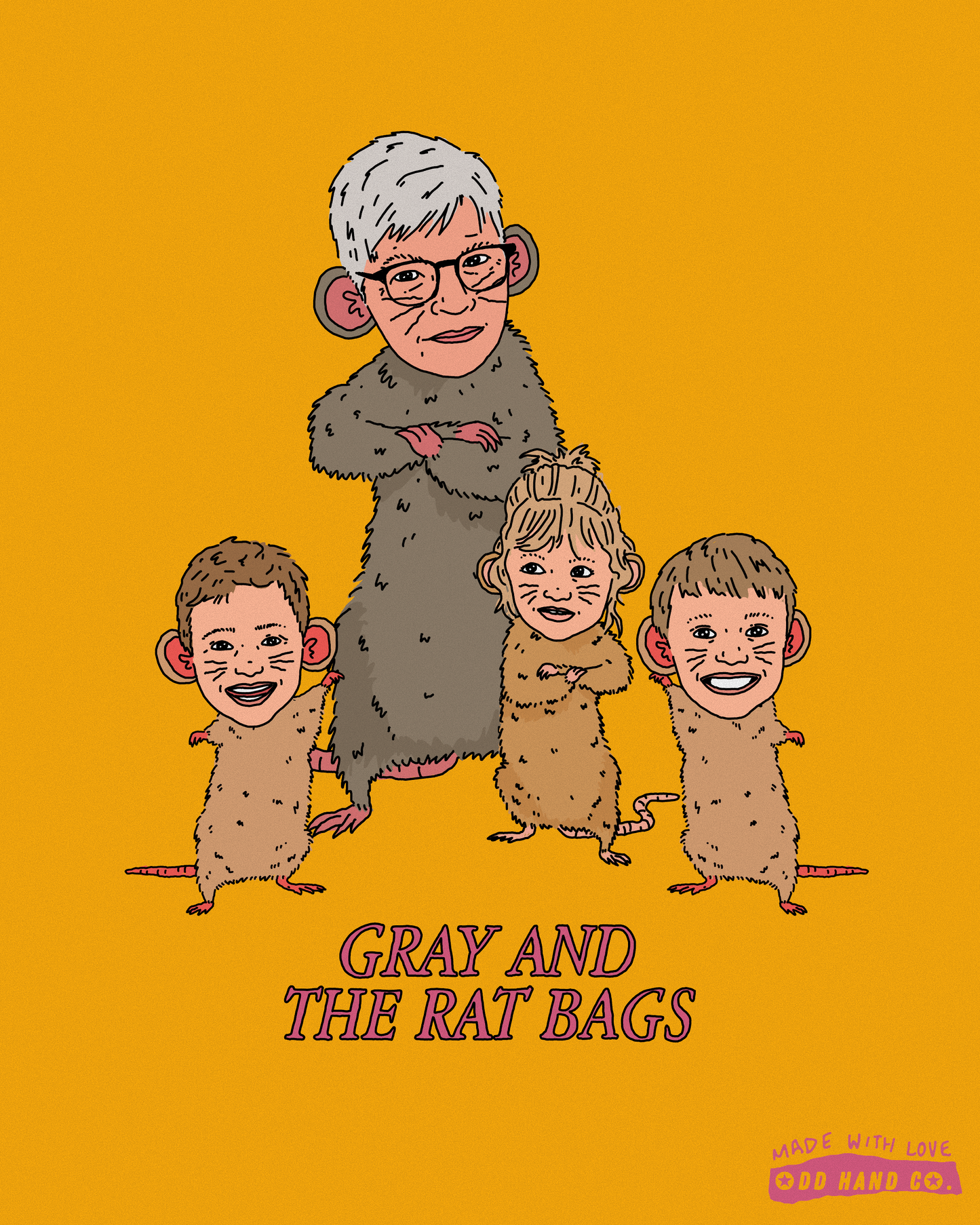 Custom Rat Portrait