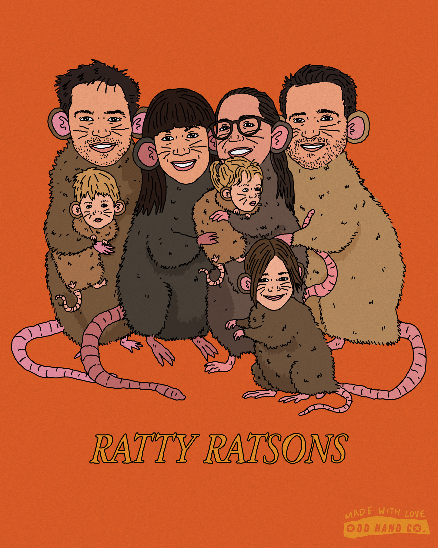 Custom Rat Portrait