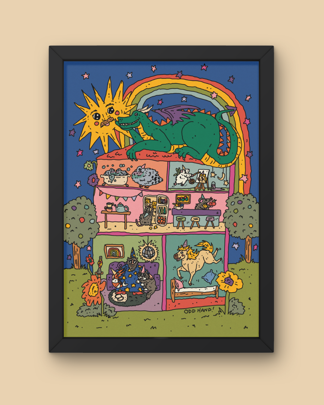 House Tour Print