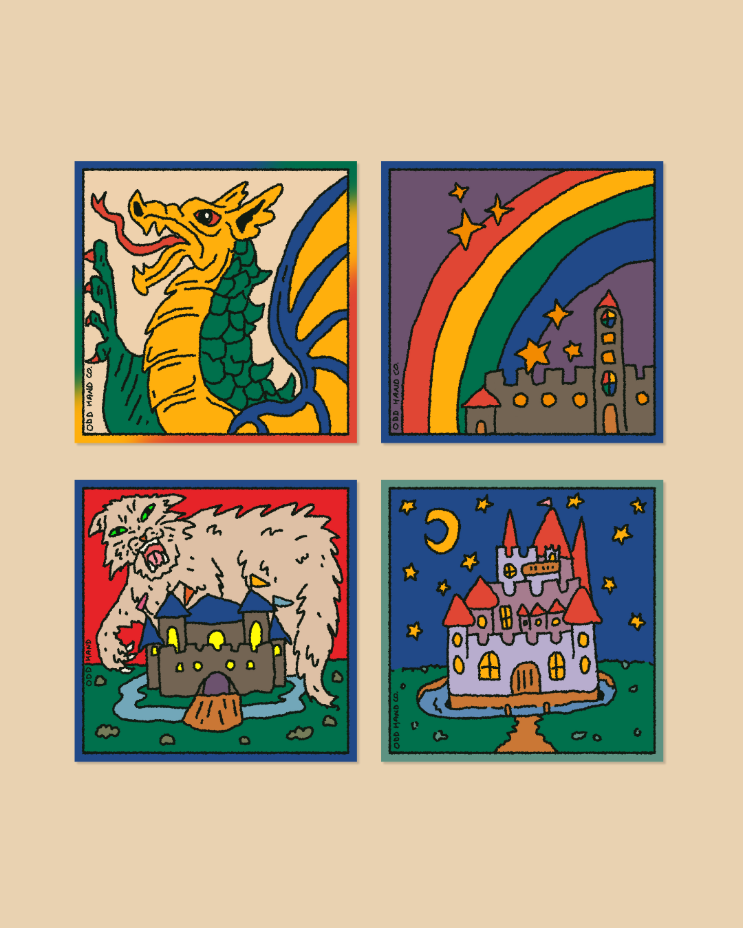 Medieval Bundle (4 Stickers)