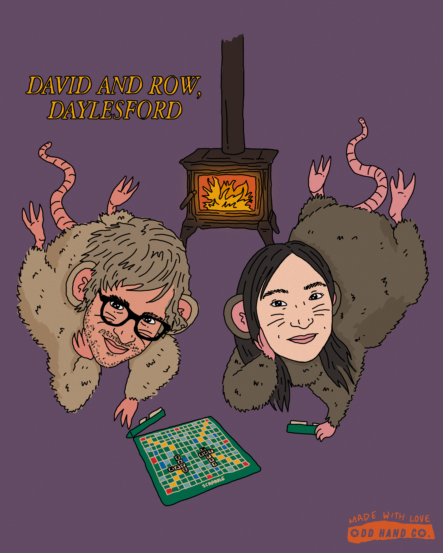 Custom Rat Portrait