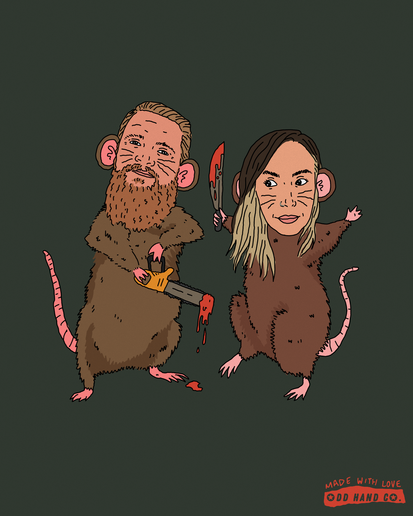 Custom Rat Portrait