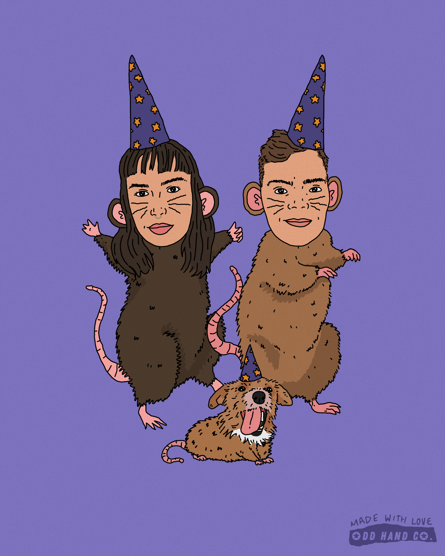 Custom Rat Portrait