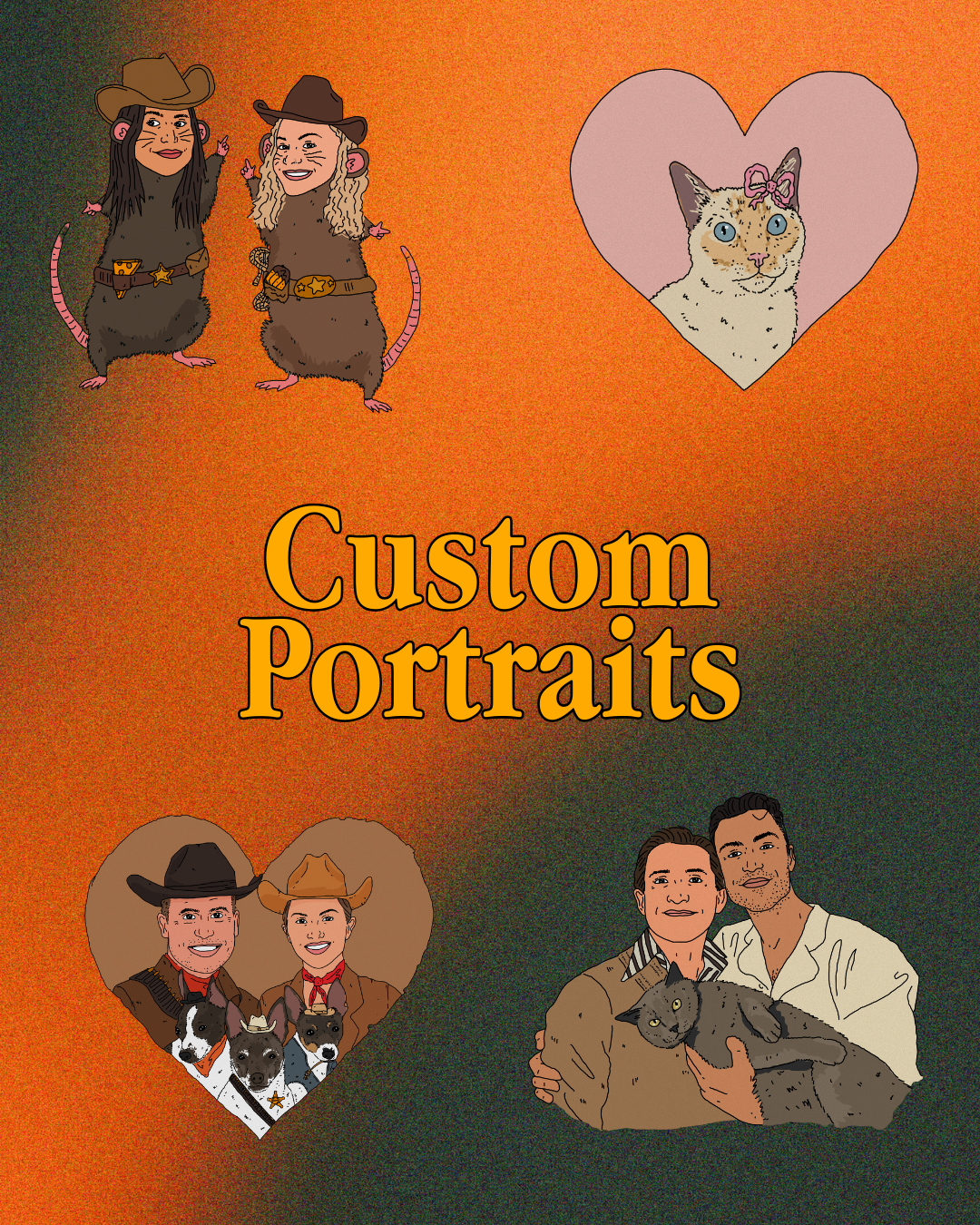CUSTOM PORTRAITS