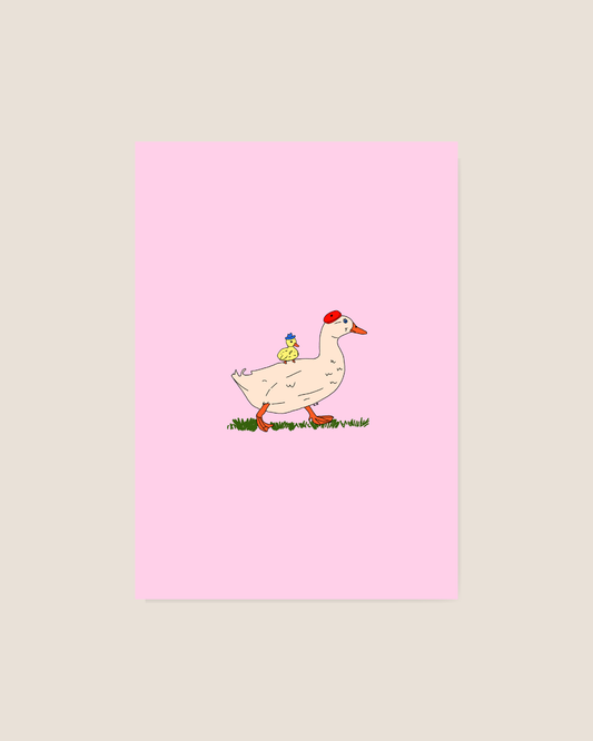 Duckies Postcard (By Rat Baby)