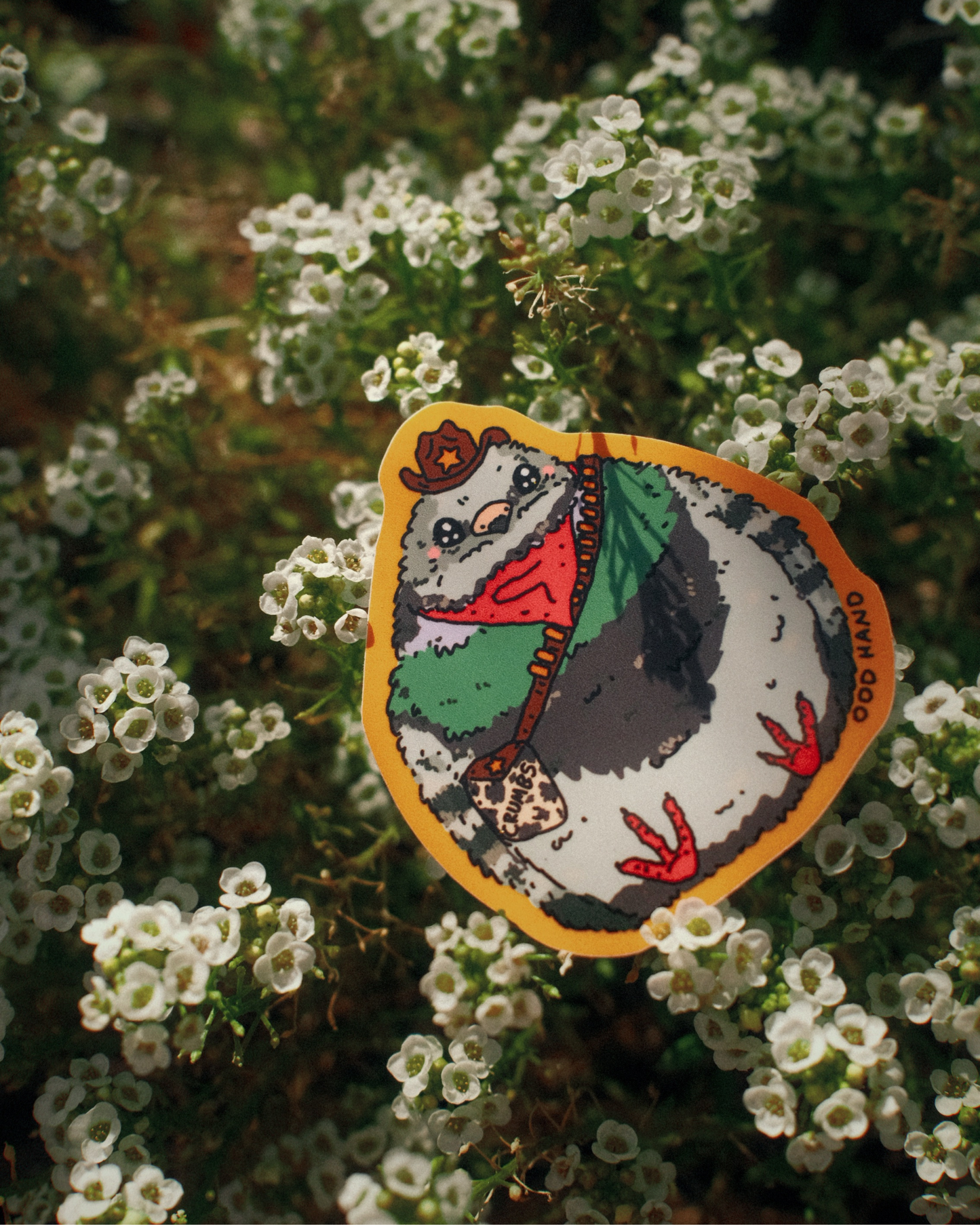 Cowboy Pigeon Sticker