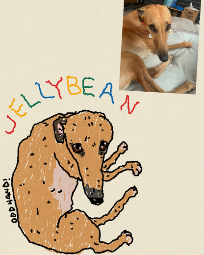 Silly Left Hand Portrait