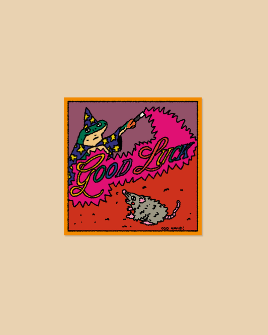 Good Luck Sticker