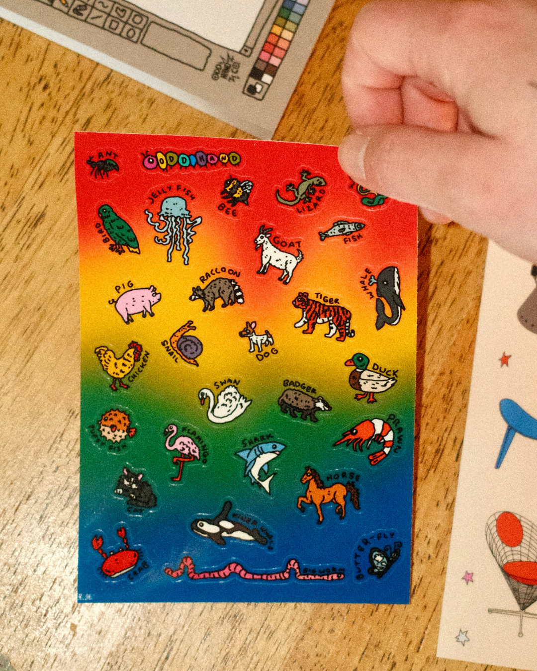 Silly Creatures Gloss Sticker Sheet