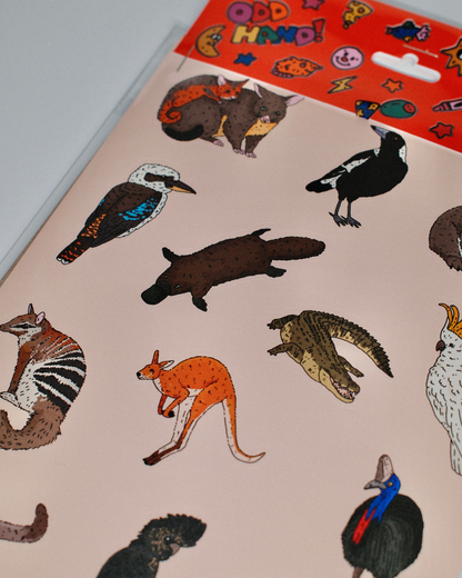 Sticker Sheet Bundle (3 x A5 Sticker Sheets)