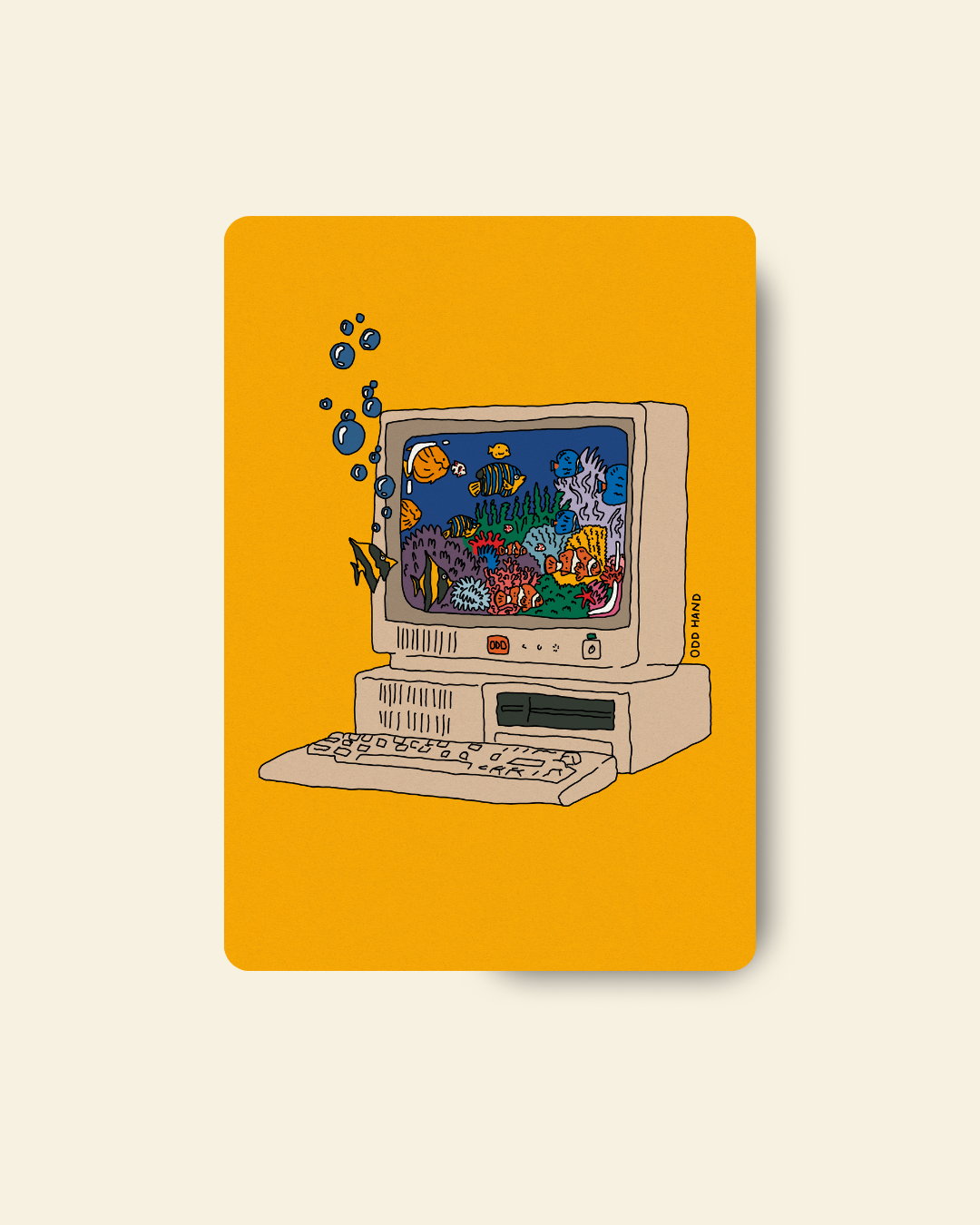 PC Aquarium Postcard