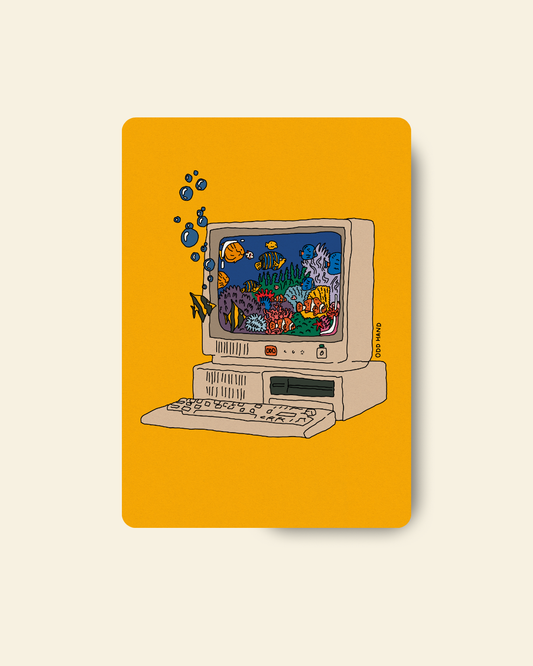 PC Aquarium Postcard