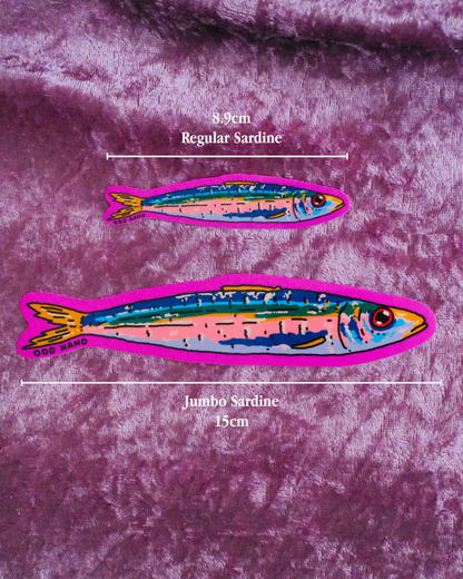 Jumbo Sardine Sticker