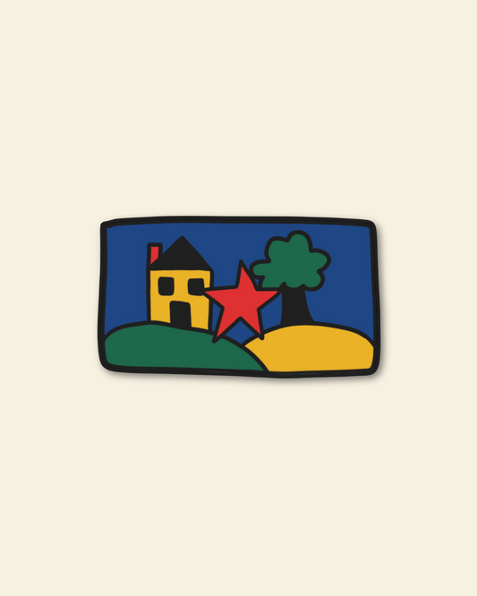 At Home Sticker