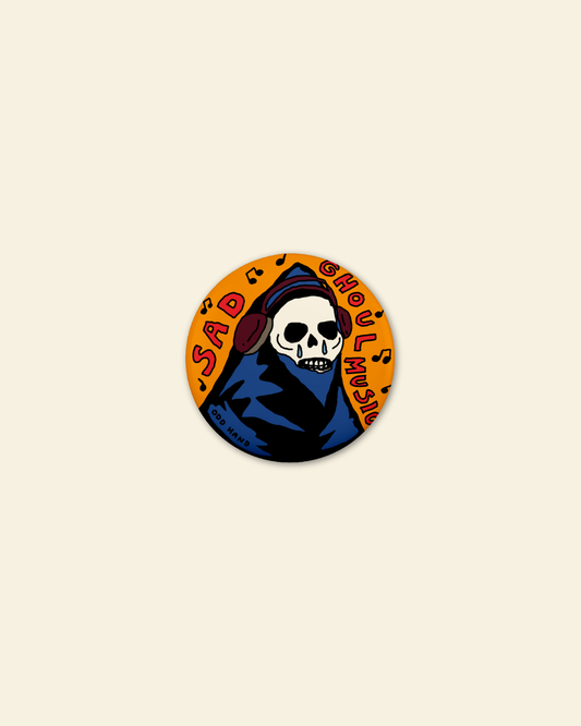 Sad Ghoul Music Badge