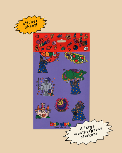 Wizard Sticker Sheet