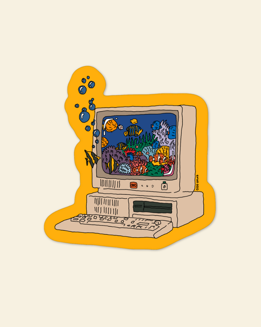 PC Aquarium Sticker